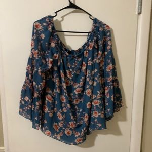 Off the shoulder blouse